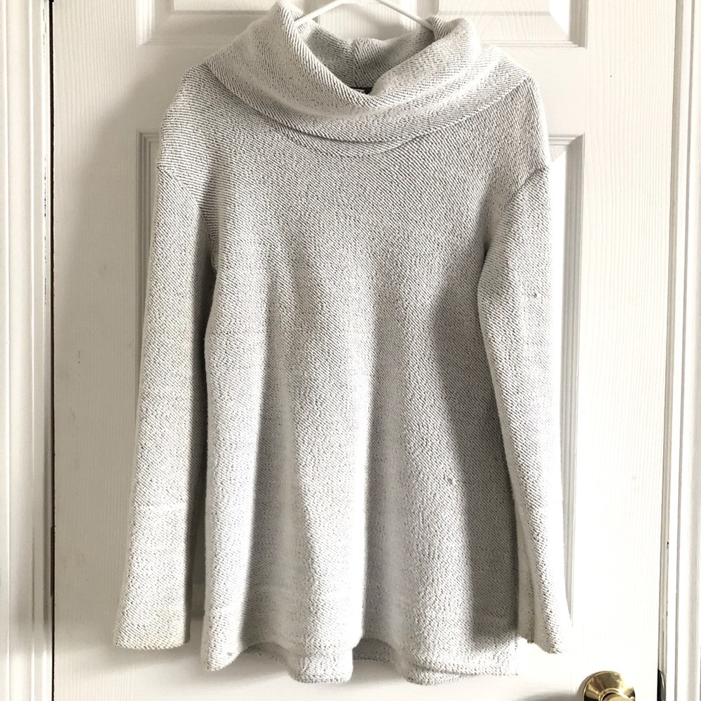 Merona Cowl Neck Twill Sweater Tunic | Size S